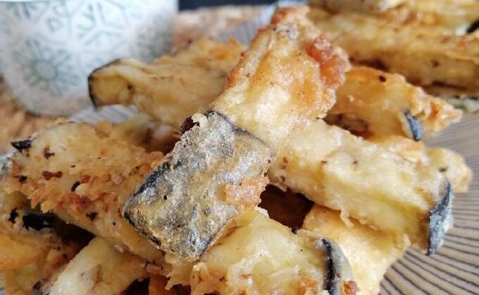 Bastones de Berenjenas